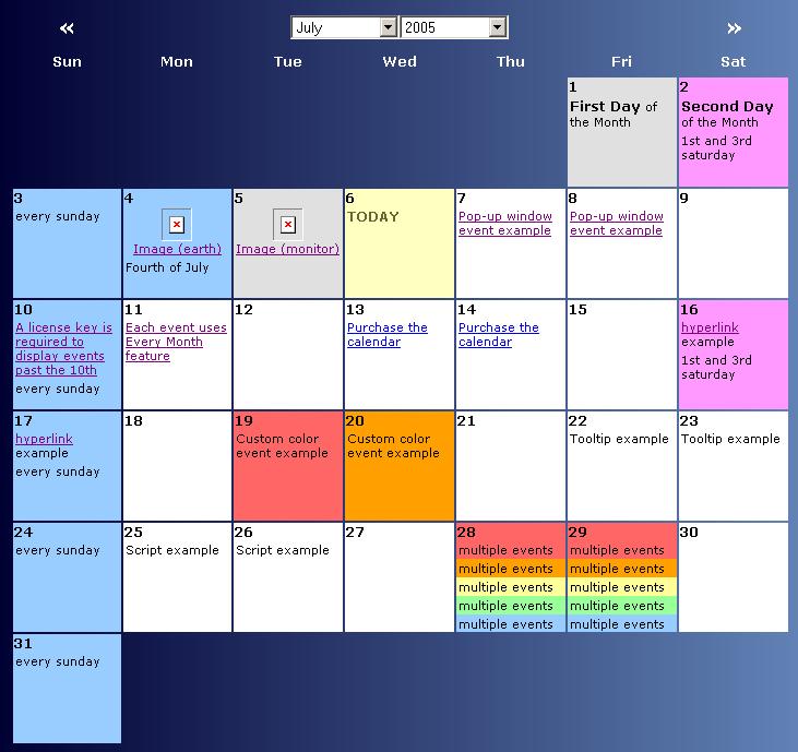 Scriptcalendar 7.00 full